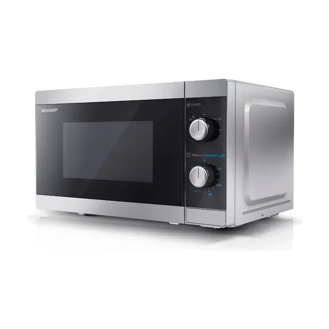 Sharp YC-MS01U-B 20L 800W Compact Manual Solo Microwave (black)