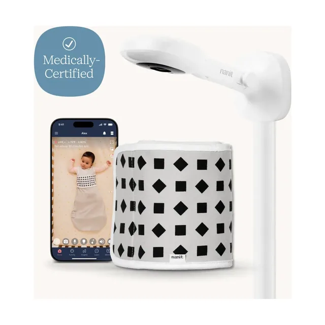 Nanit Pro Smart Baby Monitor and Wall Mount