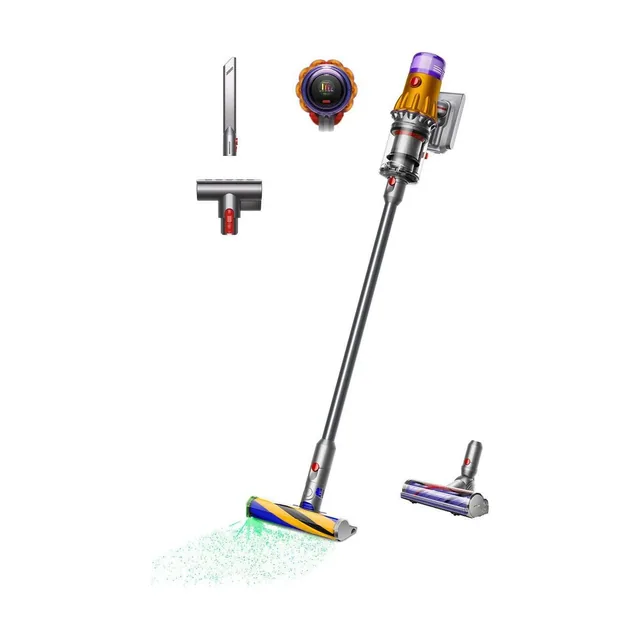 Dyson V12 Detect Slim Absolute Cordless Vacuum (Yellow/Nickel)