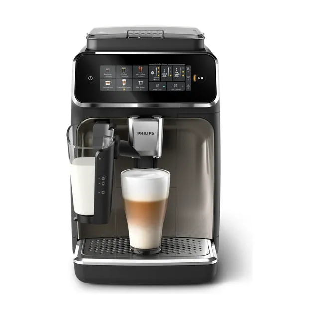 Philips 3300 Series bean-to-cup coffee machine with LatteGo (EP3347/90)