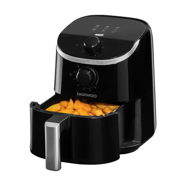 Daewoo 2L Compact Single Drawer Manual Air Fryer (SDA2609GE)