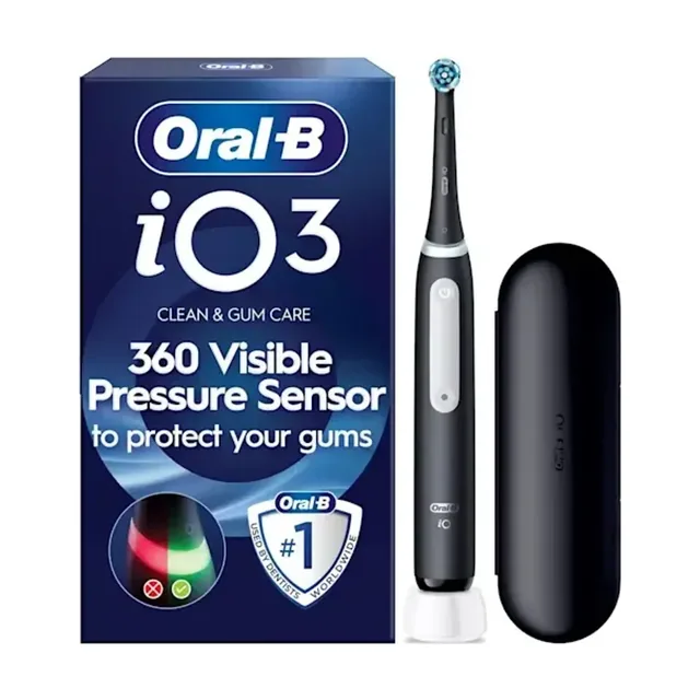 Oral-B iO3 Electric Toothbrush (Matt Black)