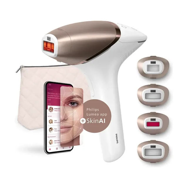 Philips Lumea IPL 9900 Series with SenseIQ and SkinAI (BRI951/01)