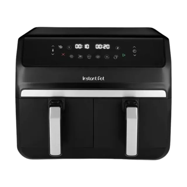 Instant Pot Vortex Dual 8L Air Fryer, Black Pepper (INAFB91-BK)