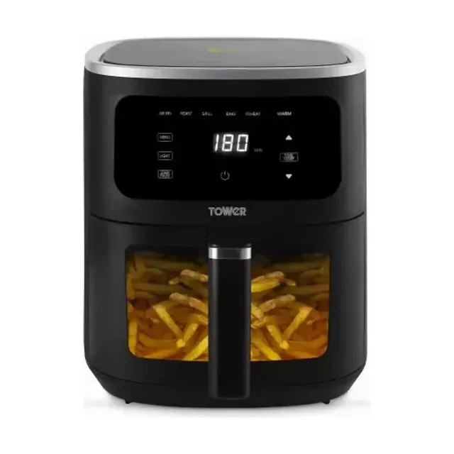 Tower Vortx 4 Litre Digital Air Fryer with viewing window (T17174)