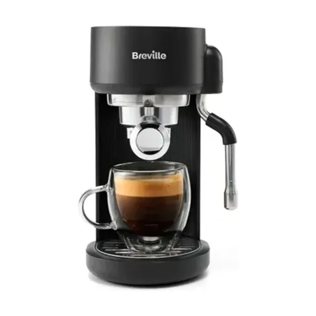 Breville Pixl Compact Espresso Maker, Black (VCF193)