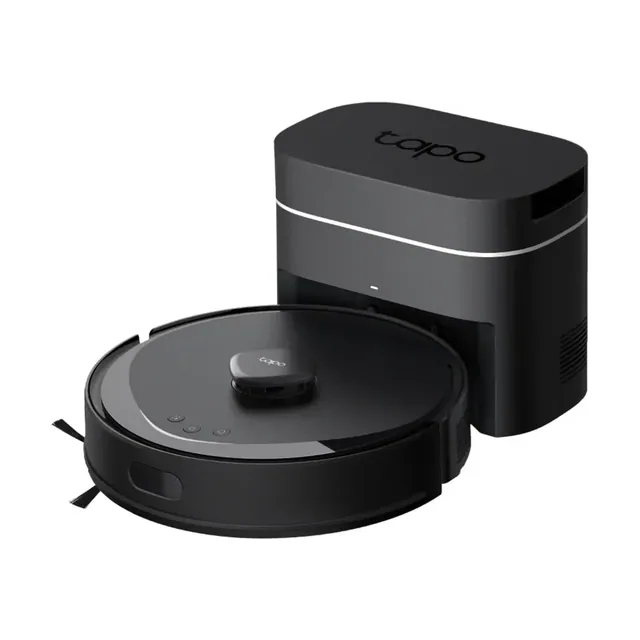 Tapo RV30 Max Plus Gen2 Robot Vacuum & Mop with Compact Auto-Empty Dock